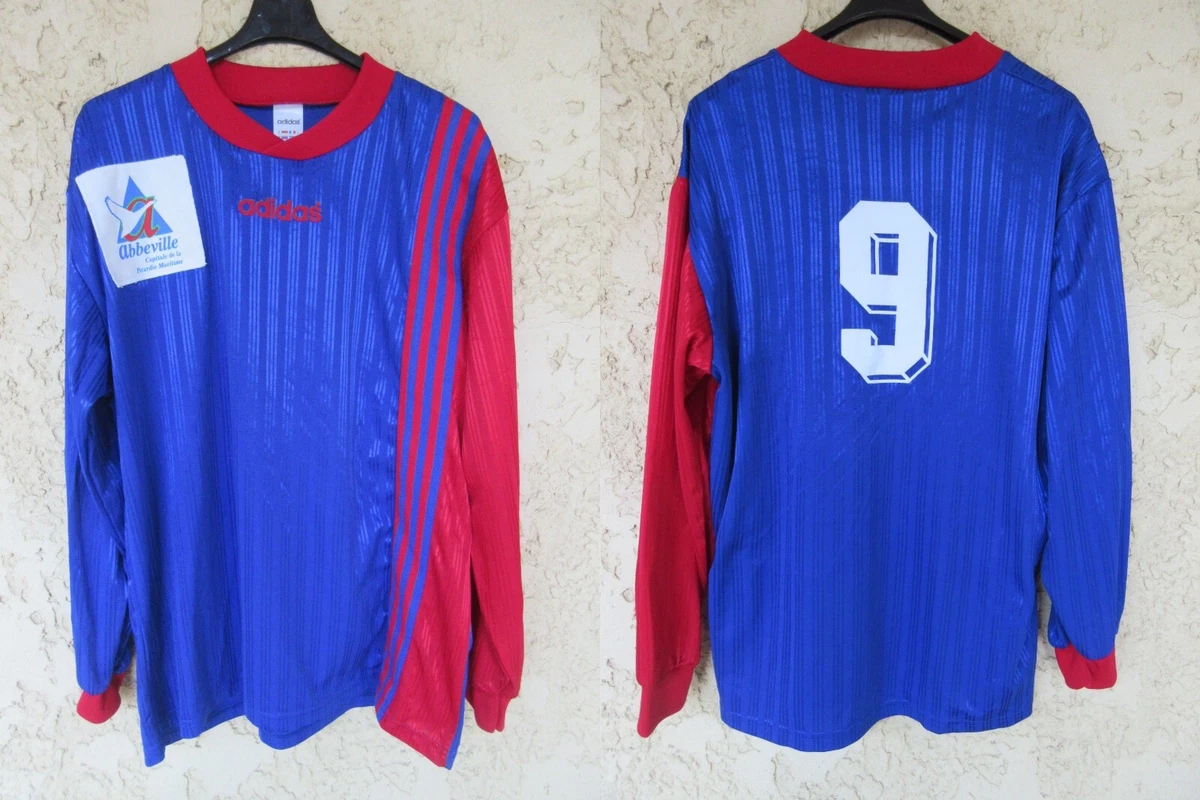 Maillot Toulouse FC – Benoît Benvegnu – Taille XXL – Vintage Uhlsport – Porté Et Signé – Collection