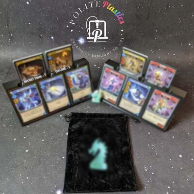 clank card sleeves Semi-Rigid Card Holders for Trading Cards main image 1