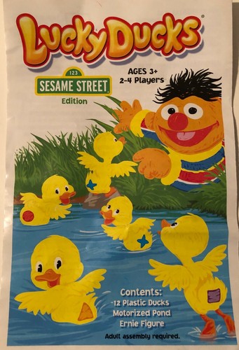 Lucky Ducks Sesame Street Game (2011) Replacement Ducks - You Choose Color 