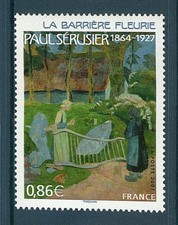 TIMBRE 4105 NEUF XX LUXE - LA BARRIERE FLEURIE - OEUVRE DE PAUL SERUSIER 