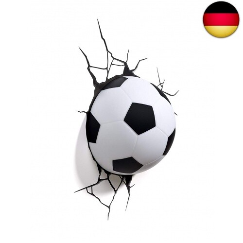 Fussball Wandlampe 3dlightfx Kinderlampe Nachtlicht Fur Kinder Mit