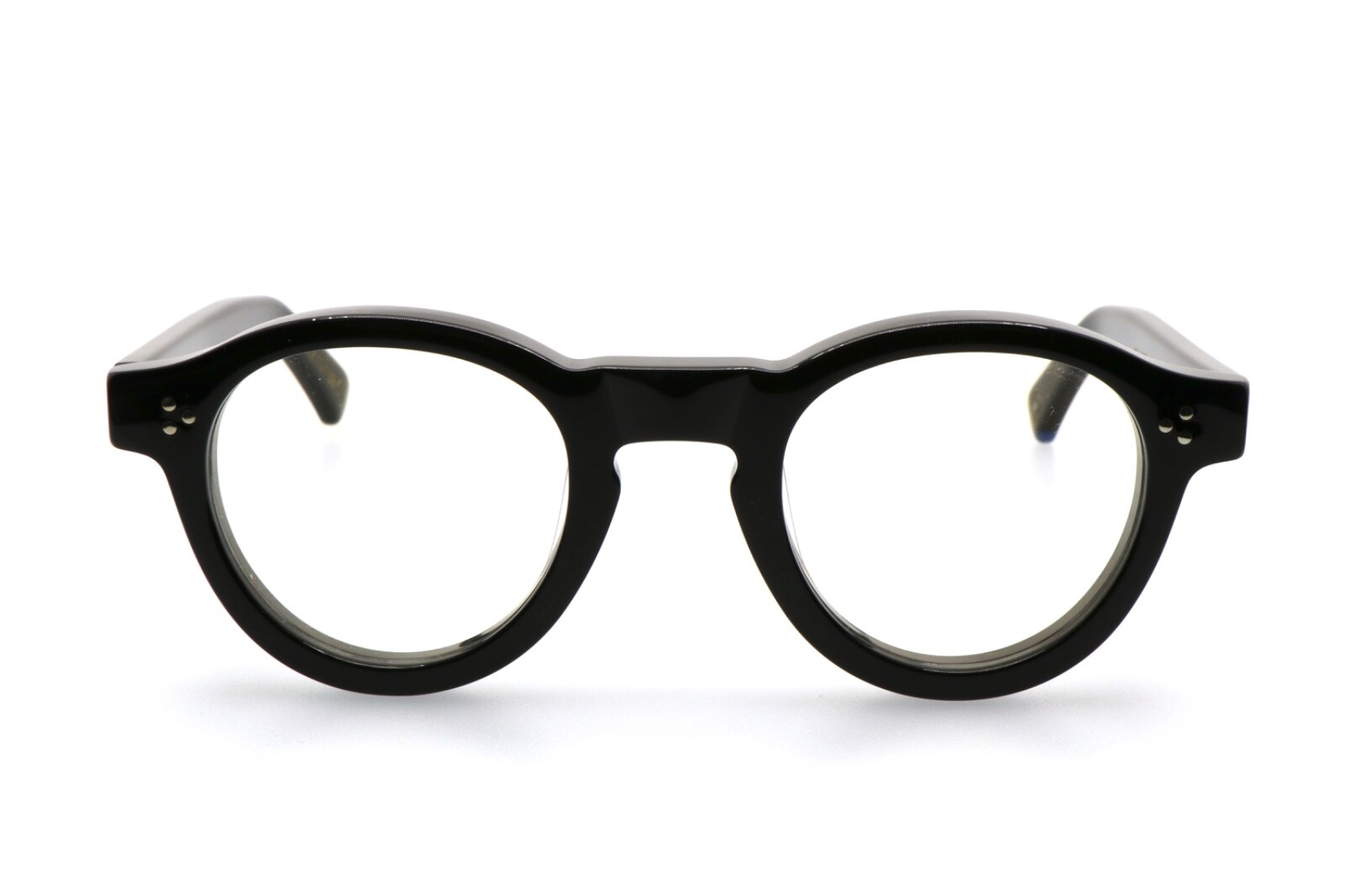 Lesca Gaston 5 Black Unisex Eyeglass Frame