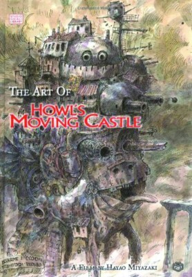 Art of Howl's Moving Castle Hardcover Book Hayao Miyazaki Studio Ghibli New Mint