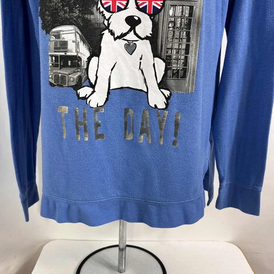 Sudadera Justice Jóvenes Niñas Talla 20 Manga Larga Pullover Reina Para El Día Foto 3 de 4