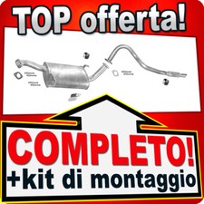 Scarico Completo per NISSAN TERRANO II 2.4 LWB 1993-1999 Marmitta