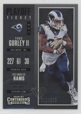 2017 Panini Contenders Season Playoff Ticket 211/249 Todd Gurley II #53 0c6