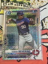 2021 Bowman Yunior Severino Chrome Prospects Mega Box Mojo Refractors #BCP-140