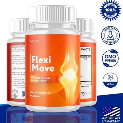 &Flexi Move Advanced Joint Support Supplement 60 Capsules Mobility Flexibility