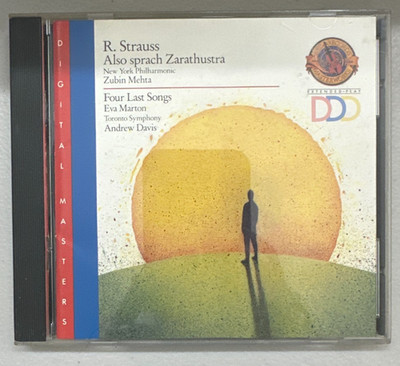 R. Strauss   Also Sprach Zarathustra / Four Last Songs (CBS CD)   Very Good Cond