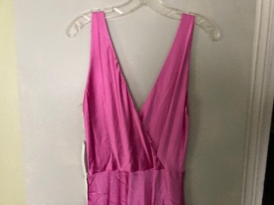 miguelina silk dress Jacquelyn Silk Slip Dress in Midnight by Miguelina Midnight / XS