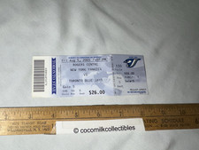 Aug 5 2005 Ticket Stub New York Yankees Toronto Blue Jays MLB Baseball Rogers Ce