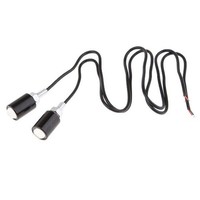 2 StüCk Schraub LED Blinker Bolzen Lampe 12V Amber FüR Motorrad 2 Pcs