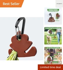 Dog Poop Bag Holder Pet Waste Bag Dispenser for Leash Accessory dog Waste Bag...