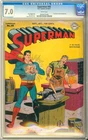 Superman #48 WHITE PAGES Golden Age Superhero Vintage DC Comic 1947 CGC 7.0
