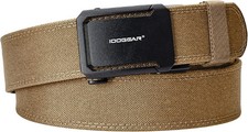 Quick-Adjust Tactical Ratchet Belt  Heavy-Duty 1000D Nylon for EDC, CCW  Duty