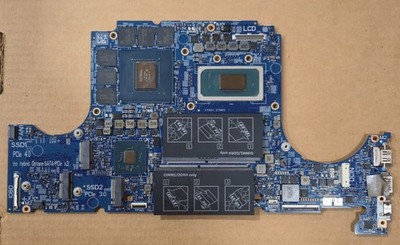 Dell OEM Inspiron 16 7610 Motherboard 9FDV3 Intel Core i7 with NVIDIA RTX 3060