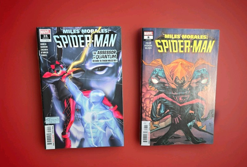 MILES MORALES SPIDER-MAN #35 2022 AND #8 2023 1st PRINTS MARVEL COMICS [NM-] LOT