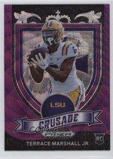 2021 Panini Prizm Draft Picks Crusade Purple Wave Terrace Marshall Jr #180 19ek