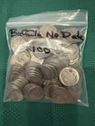 Buffalo Nickel No Date Lot - 100 Ct ($5 Face Value)