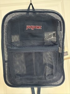 jansport backpack earphones zippered mesh padded shoulder straps and a webbed haul handle JanSport Duo 32 L Backpack