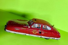 Vintage Tin Fire Dept Chief Car No. 1 Toy Vehicle for Ages 8-11, 17  Up