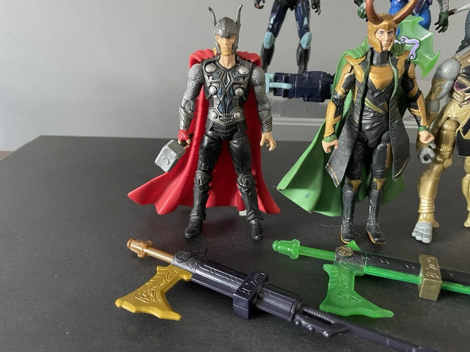 Marvel Cinematic Universe MCU Avengers 3.75" Action Figure Bundle Hasbro - image 2 of 4