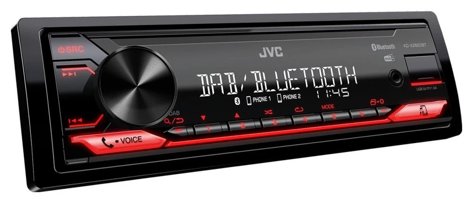 JVC Autoradio Kd X282DBT Bluetooth-Dab Black - Bild 3 von 4