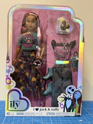 Jakks PacificDisney Ily 4Ever  I Love Jack & Sally Doll NRFB