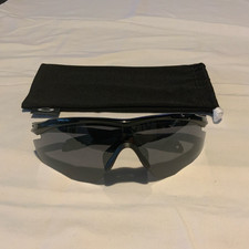 Oakley OO9212-01 Black Shield Cycling Sunglas...