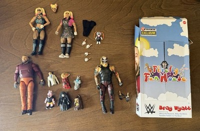 WWE Elite Bray Wyatt  The Fiend Alexa Bliss Firefly Funhouse Puppets Figures Lot