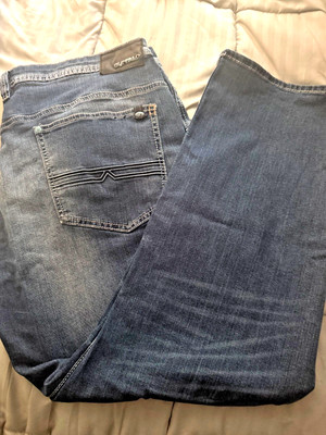 David Bitton Buffalo Button-Fly Evan-X Slim Stretch Jeans 40x30 Measured 40x28