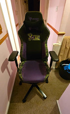 Secretlab The Joker Computer Gaming Chair Faux Leather Swivel Black Assembled