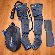 REATHLETE Air C  Heat Therapy Air Compression Leg Massager Boots W/ Controller