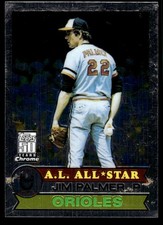 Jim Palmer 2001 Topps Chrome #28 Baltimore Orioles FREE SHIPPING AutographDen