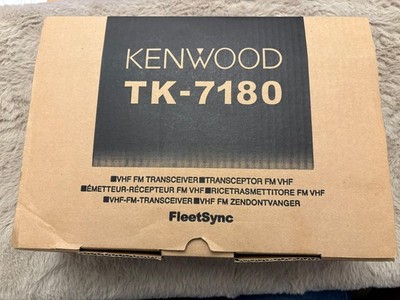 Kenwood VHF-Betriebsfunkgerät Mobilfunkgerät 136-174 MHz TK-7180-E / TK-7180E