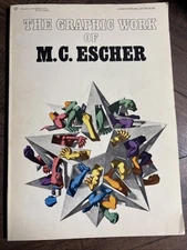 The Graphic Work of M.C. Escher Explanations by Artist Paperback 1971 Xenomorph