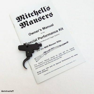 #ad #ad Timney Sportsman Trigger for 98k;48 Mauser NOS with Mitchell Installation Manual $85.00