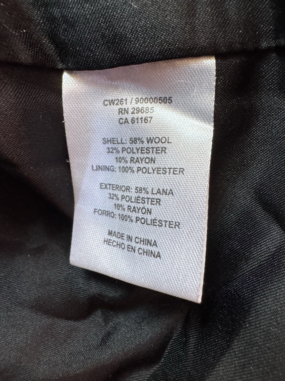 Pendleton Wool Blend Walker Coat Jacket Maroon Pl… - image 9