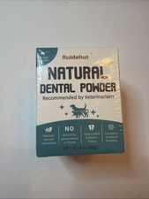 NEW/SEALED Ruidehut Natural Dental Powder for Cats  Dogs, 2.12 oz