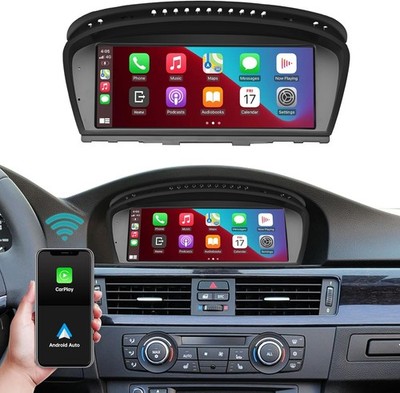 Drahtloses Apple CarPlay Android Auto Autoradio Für BMW 3/5er E90 E60 E91 CCC