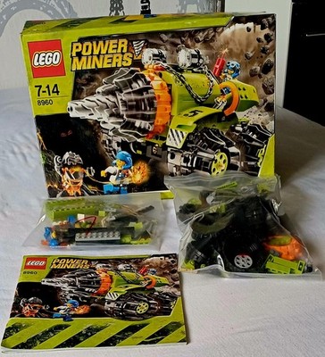 LEGO Power Miners Granitbohrer 8960, mit Anleitung und OVP, vollständig