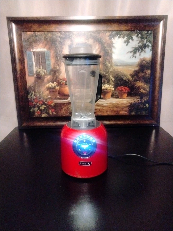 Licuadora Dash Premium roja modelo DPB500RD 1400 W probada funcionando Foto 2 de 4
