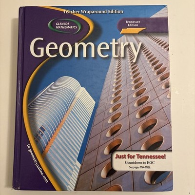 Glencoe Mathematics Geometry, - Hardcover, by Boyd Cummins Malloy Teacher - Used