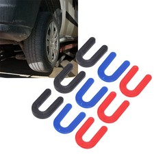 60pcs Plastic Shims Horseshoe Shims U Shaped Tile Spacers 1/4in 1/8in 1/16in