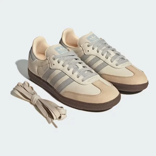 adidas Samba OG Cream White Wonder Silver W for sale | eBay