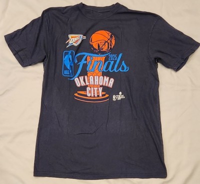 Oklahoma City Thunder 2025 NBA Finals T-Shirt Men's Large Stadium Essentials