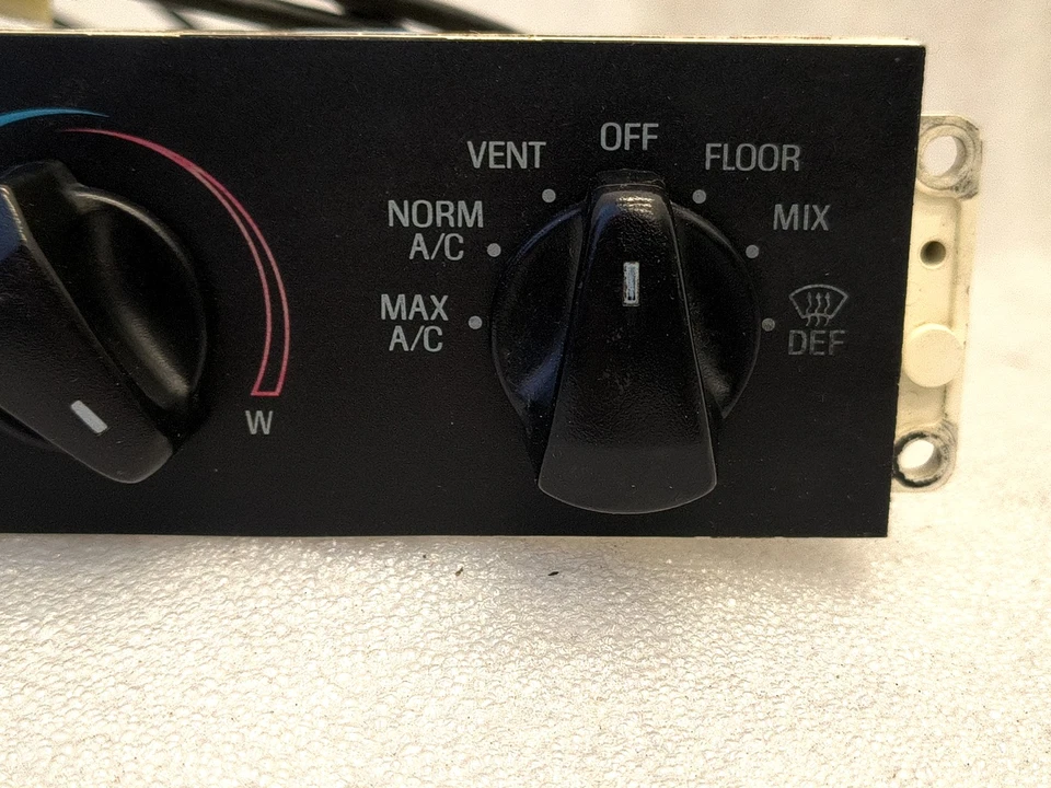 92-97 Doble Cable Calentador/AC/HVAC Control y Cable Ford F100 F150 F250 F350 Bronco Foto 4 de 4