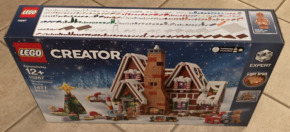 LEGO 10267 - Creator Expert -Christmas - Gingerbread House - 2019 - NEW & Sealed - Image 3 of 4
