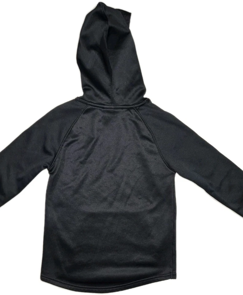 Пуловер толстовка с капюшоном для мальчиков Under Armour черный маленький - Изображение 2 из 4