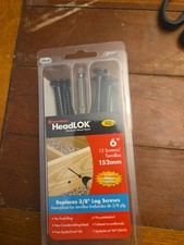 Fastenmaster Headlok 6 Inch Screws 12 Pack